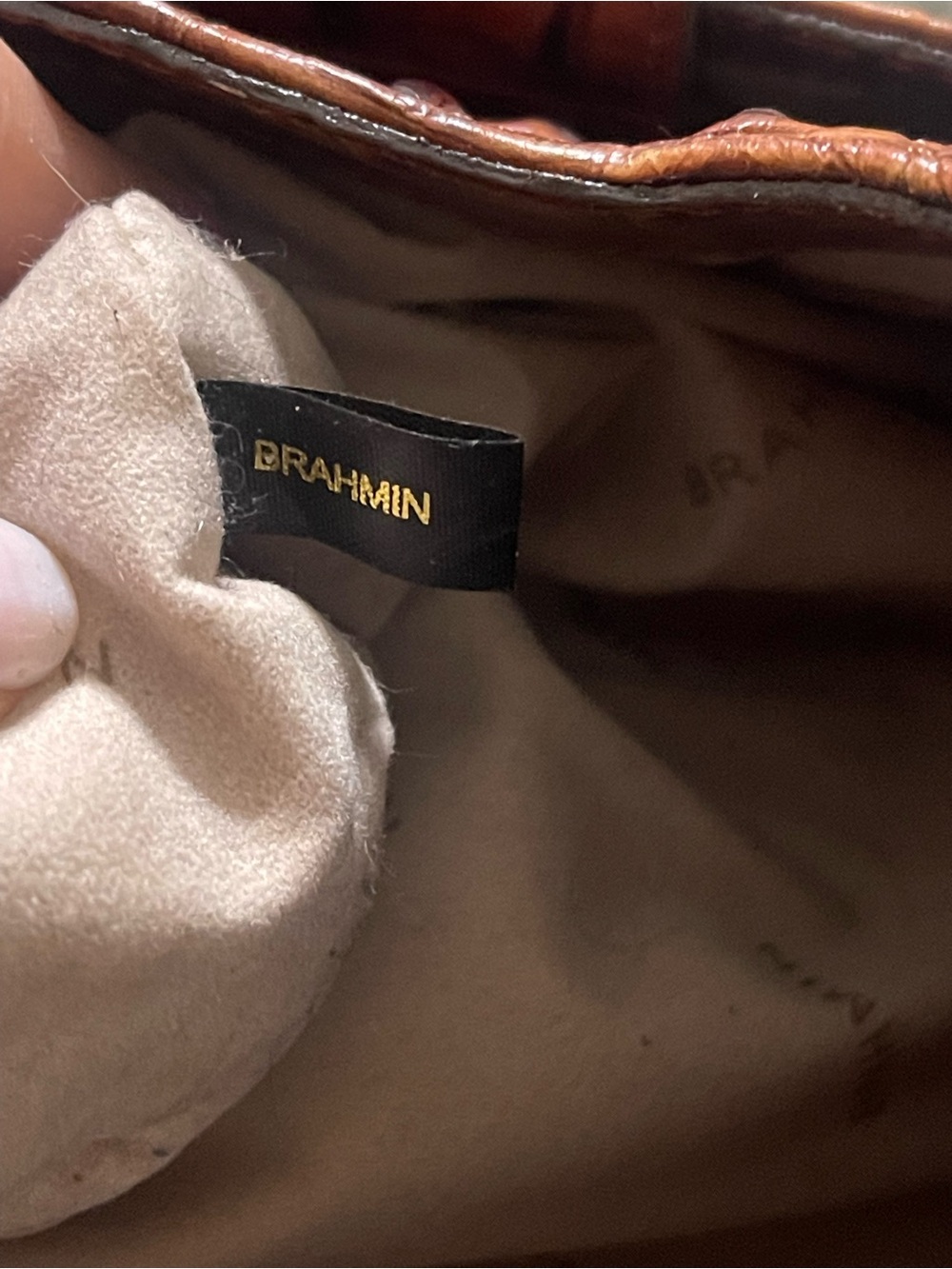 Brahmin Pecan shoulder bag & Wallet Set - Picture 16 of 16